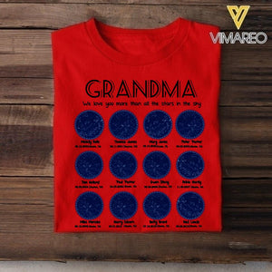 Personalized Grandma Kid Tshirt Printed 22APR-HC20