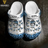 Personalized Aunt Kids Clog Slipper Shoes Printed 22APR-DT20