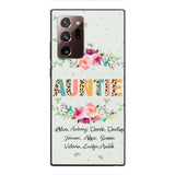 PERSONALIZED GRANDMA AUNTIE KID NAME PHONECASE QTHC2204