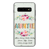 PERSONALIZED GRANDMA AUNTIE KID NAME PHONECASE QTHC2204