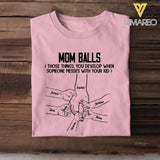 Personalized Mom Balls Tshirt Printed QTVQ2204