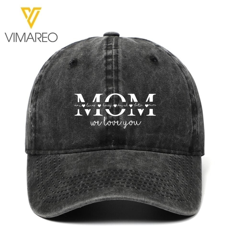 DH Personalized Mom Kid Peaked Cap Printed DT2204