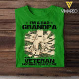 PERSONALIZED I'M A DAD GRANDPA AND A CANADIAN VETERAN WITH KID NAME TSHIRT QTVQ2304