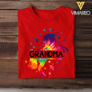 PERSONALIZED GRANDMA NAME UNICON TSHIRT QTDT2504