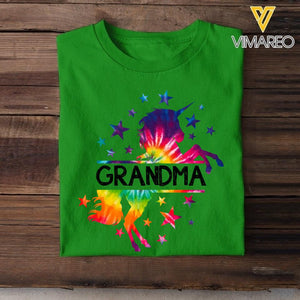 PERSONALIZED GRANDMA NAME UNICON TSHIRT QTDT2504