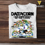 Personalized Dadacorn Tshirt Printed 22APR-DT25