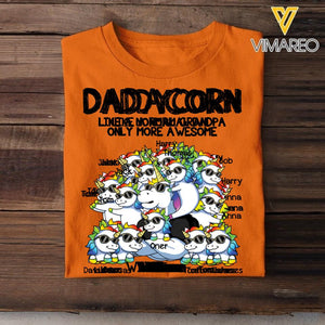 Personalized Dadacorn Tshirt Printed 22APR-DT25