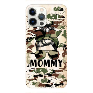 PERSONALIZED MOM GRANDMA CAMO PHONECASE QTHC2604