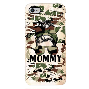 PERSONALIZED MOM GRANDMA CAMO PHONECASE QTHC2604