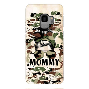 PERSONALIZED MOM GRANDMA CAMO PHONECASE QTHC2604