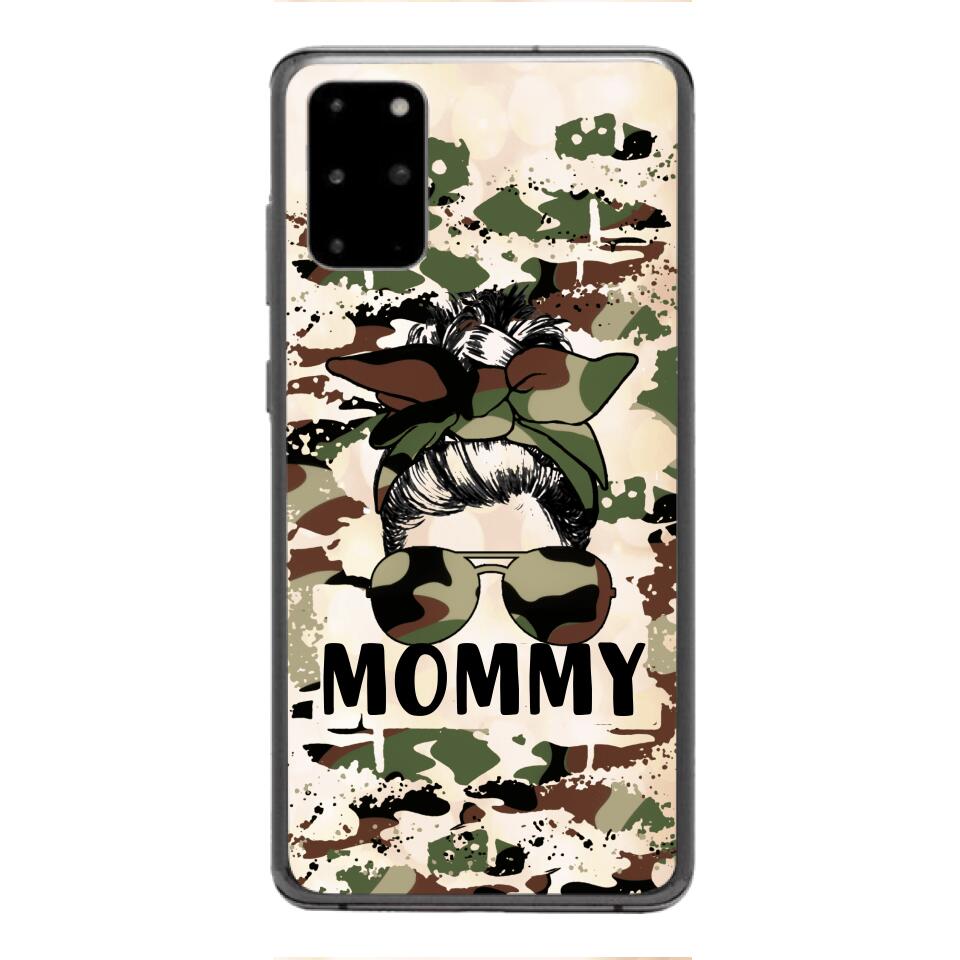 PERSONALIZED MOM GRANDMA CAMO PHONECASE QTHC2604