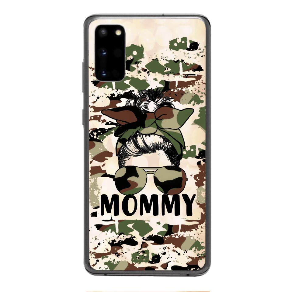 PERSONALIZED MOM GRANDMA CAMO PHONECASE QTHC2604