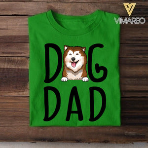 Personalized Dog Dad T-ShirtTshirt Printed 22APR-HQ21