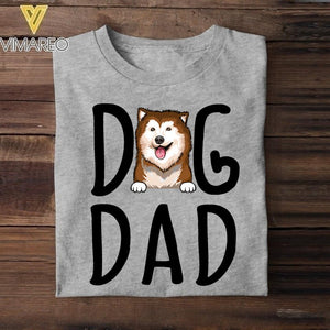 Personalized Dog Dad T-ShirtTshirt Printed 22APR-HQ21