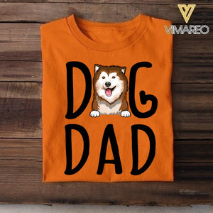 Personalized Dog Dad T-ShirtTshirt Printed 22APR-HQ21