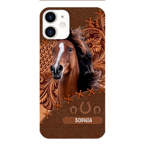 Personalized Horse Lovers Phonecase Mother's day gift Father's Day Gifts