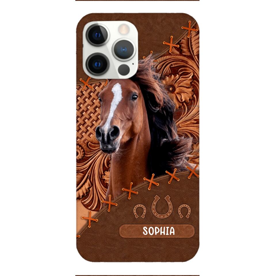 Personalized Horse Lovers Phonecase Mother's day gift Father's Day Gifts