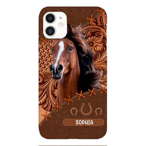 Personalized Horse Lovers Phonecase Mother's day gift Father's Day Gifts