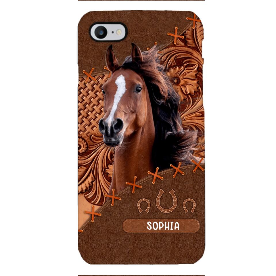 Personalized Horse Lovers Phonecase Mother's day gift Father's Day Gifts