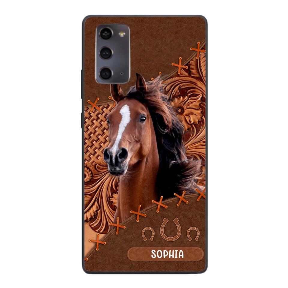 Personalized Horse Lovers Phonecase Mother's day gift Father's Day Gifts