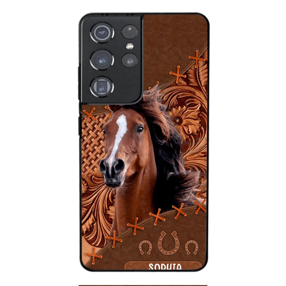 Personalized Horse Lovers Phonecase Mother's day gift Father's Day Gifts