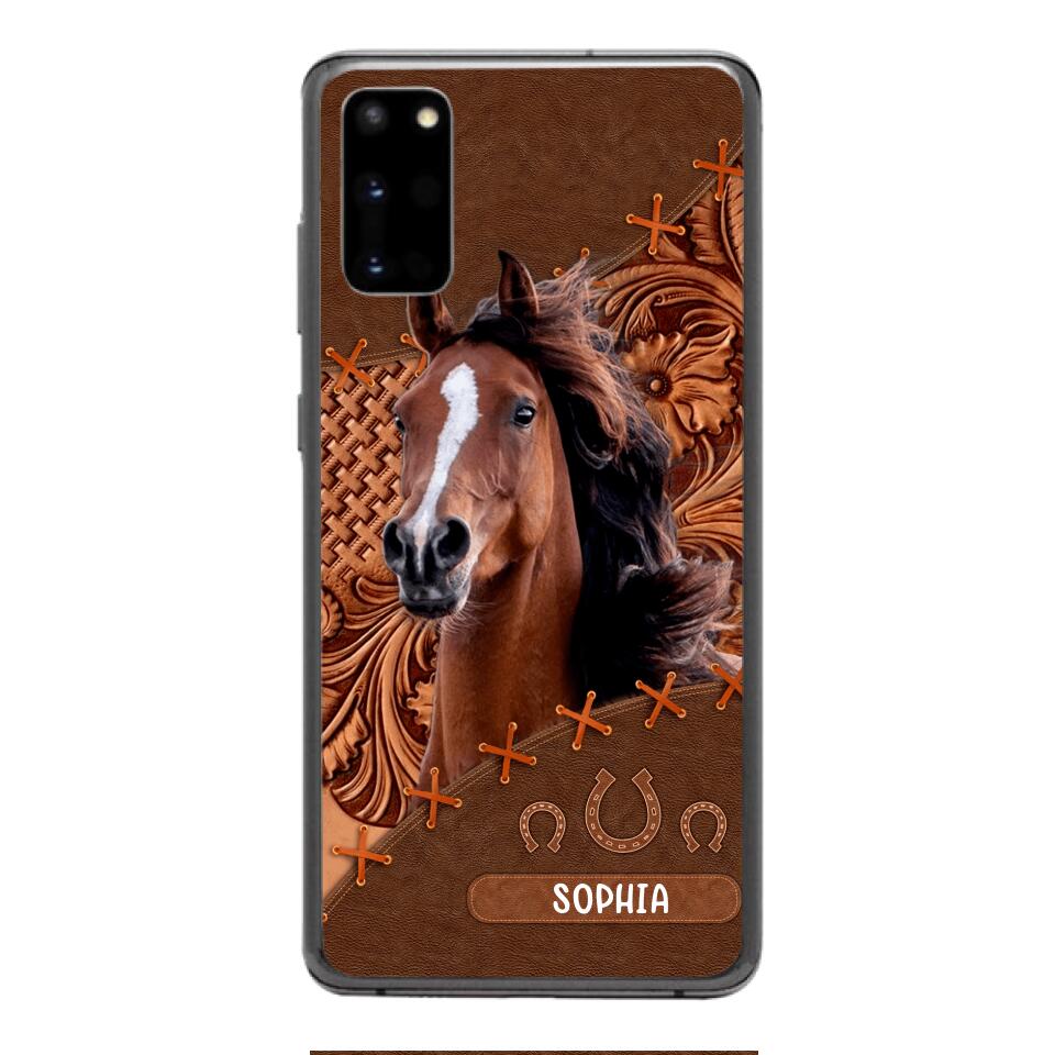 Personalized Horse Lovers Phonecase Mother's day gift Father's Day Gifts