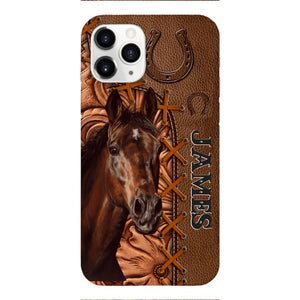 Personalized Horse Lady Horse Dad Horse Lovers Phonecase Mother's day gift Father's Day Gifts