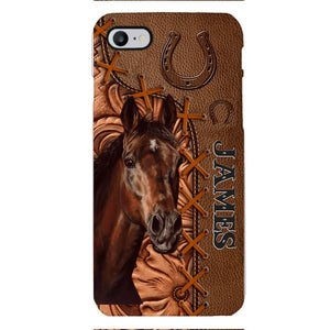 Personalized Horse Lady Horse Dad Horse Lovers Phonecase Mother's day gift Father's Day Gifts