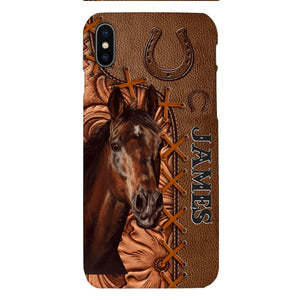 Personalized Horse Lady Horse Dad Horse Lovers Phonecase Mother's day gift Father's Day Gifts