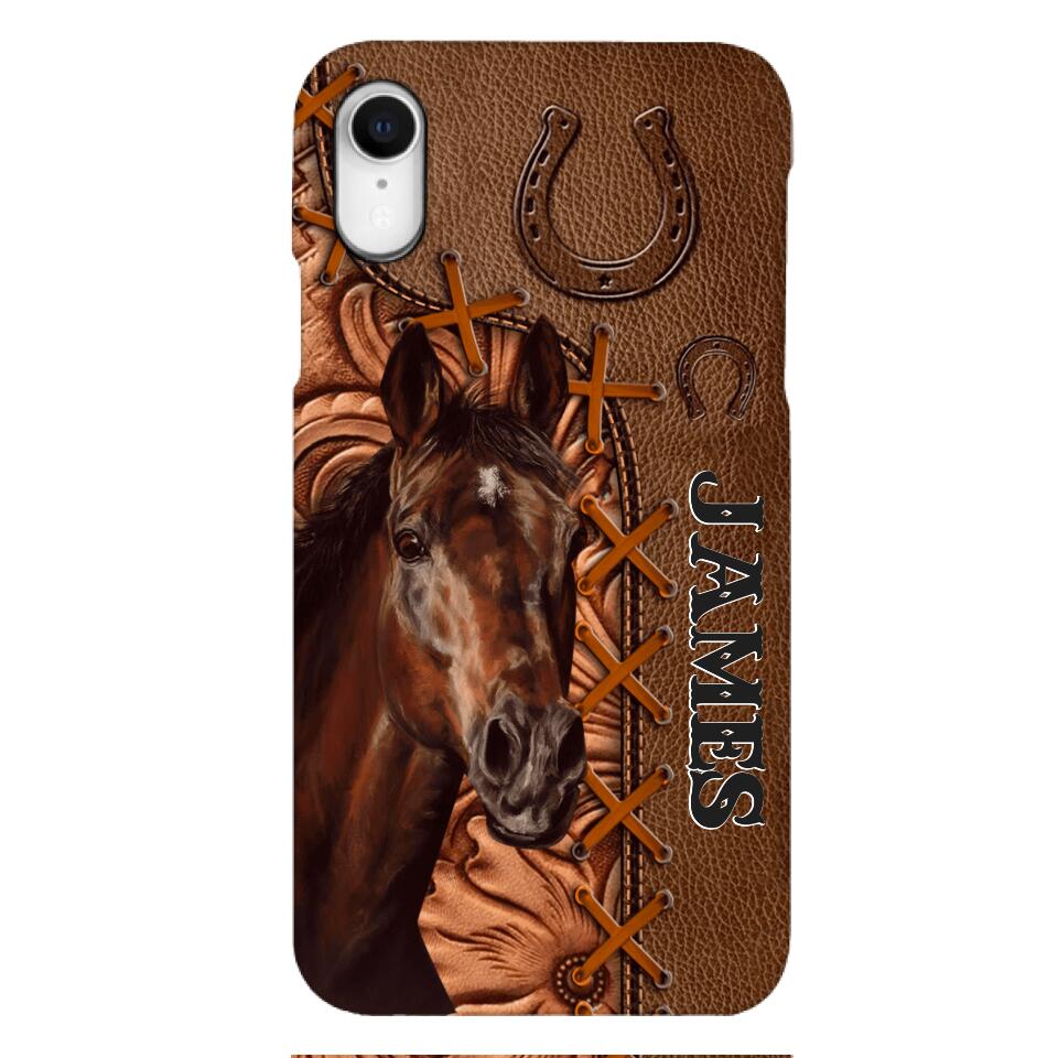 Personalized Horse Lady Horse Dad Horse Lovers Phonecase Mother's day gift Father's Day Gifts