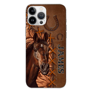 Personalized Horse Lady Horse Dad Horse Lovers Phonecase Mother's day gift Father's Day Gifts