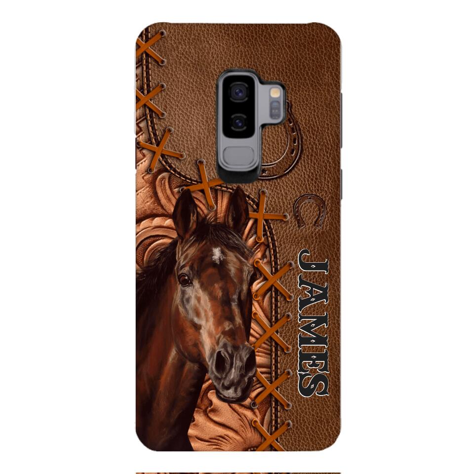 Personalized Horse Lady Horse Dad Horse Lovers Phonecase Mother's day gift Father's Day Gifts