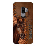 Personalized Horse Lady Horse Dad Horse Lovers Phonecase Mother's day gift Father's Day Gifts