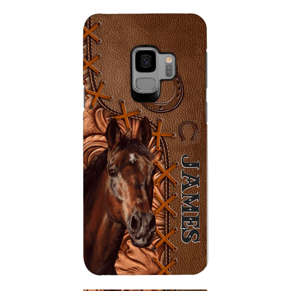 Personalized Horse Lady Horse Dad Horse Lovers Phonecase Mother's day gift Father's Day Gifts