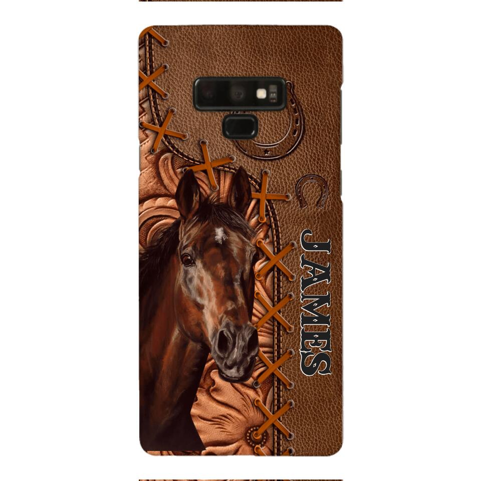 Personalized Horse Lady Horse Dad Horse Lovers Phonecase Mother's day gift Father's Day Gifts