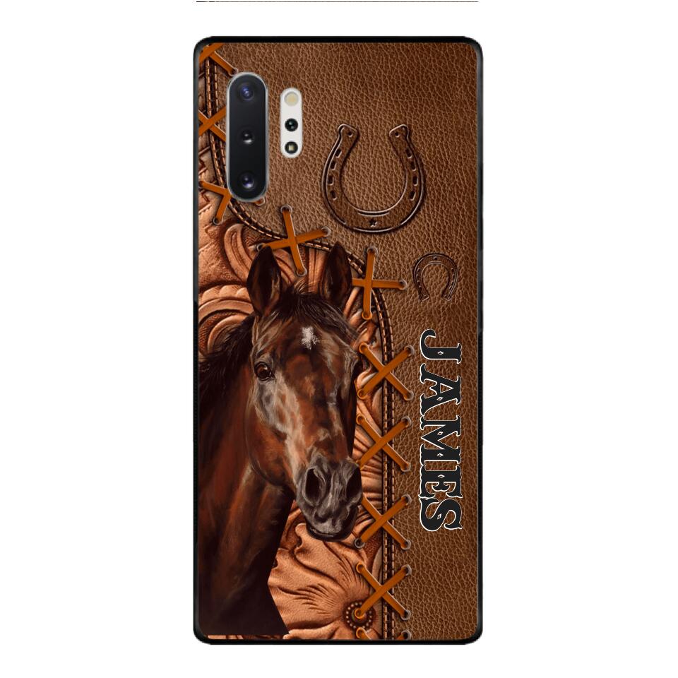 Personalized Horse Lady Horse Dad Horse Lovers Phonecase Mother's day gift Father's Day Gifts