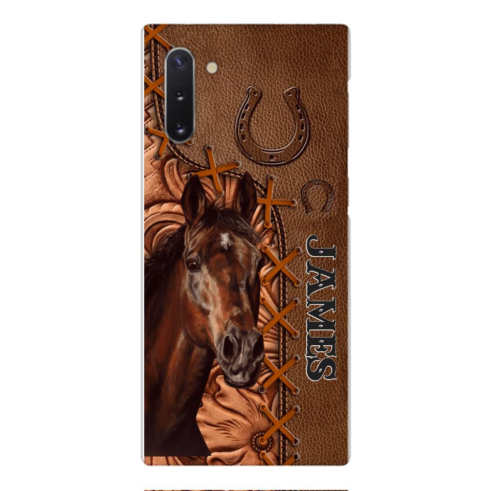 Personalized Horse Lady Horse Dad Horse Lovers Phonecase Mother's day gift Father's Day Gifts