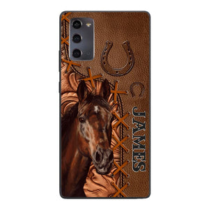 Personalized Horse Lady Horse Dad Horse Lovers Phonecase Mother's day gift Father's Day Gifts