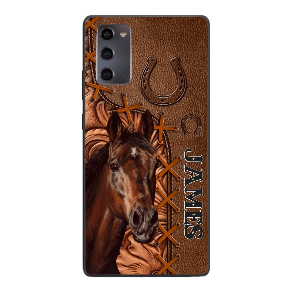 Personalized Horse Lady Horse Dad Horse Lovers Phonecase Mother's day gift Father's Day Gifts