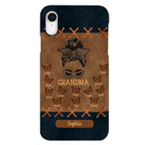 Personalized Grandma Kid Phone Case Printed 22APR-HC28