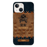 Personalized Grandma Kid Phone Case Printed 22APR-HC28