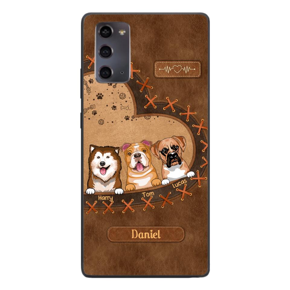 Personalized Dog Lover Phone Case Printed 22APR-DT28