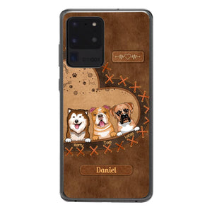 Personalized Dog Lover Phone Case Printed 22APR-DT28