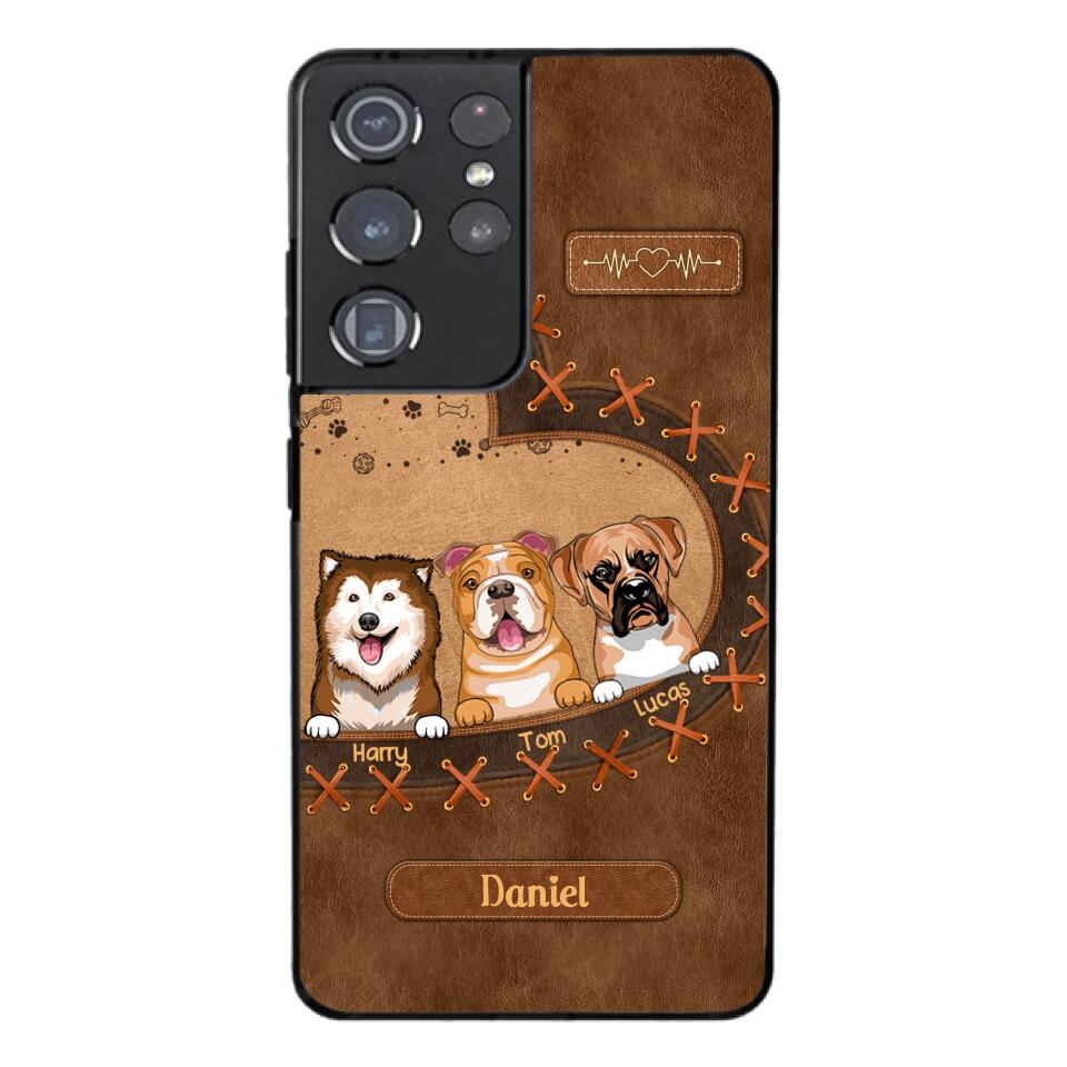 Personalized Dog Lover Phone Case Printed 22APR-DT28