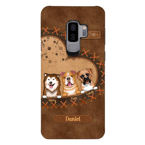 Personalized Dog Lover Phone Case Printed 22APR-DT28