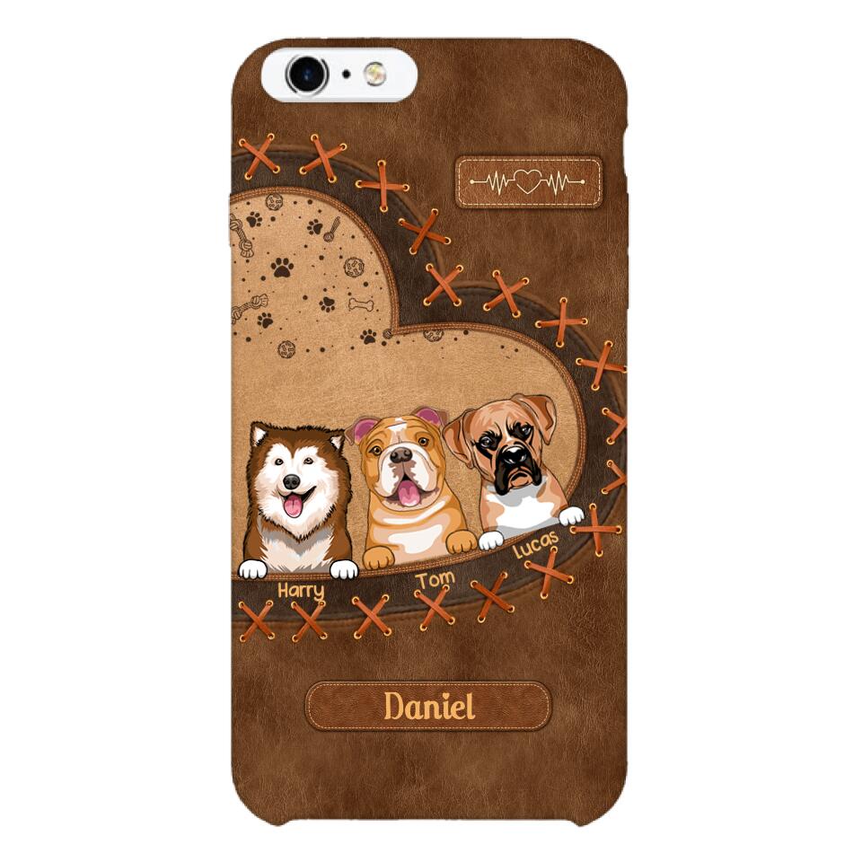 Personalized Dog Lover Phone Case Printed 22APR-DT28