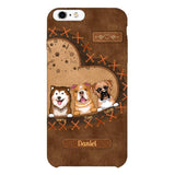 Personalized Dog Lover Phone Case Printed 22APR-DT28