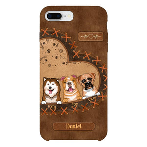 Personalized Dog Lover Phone Case Printed 22APR-DT28