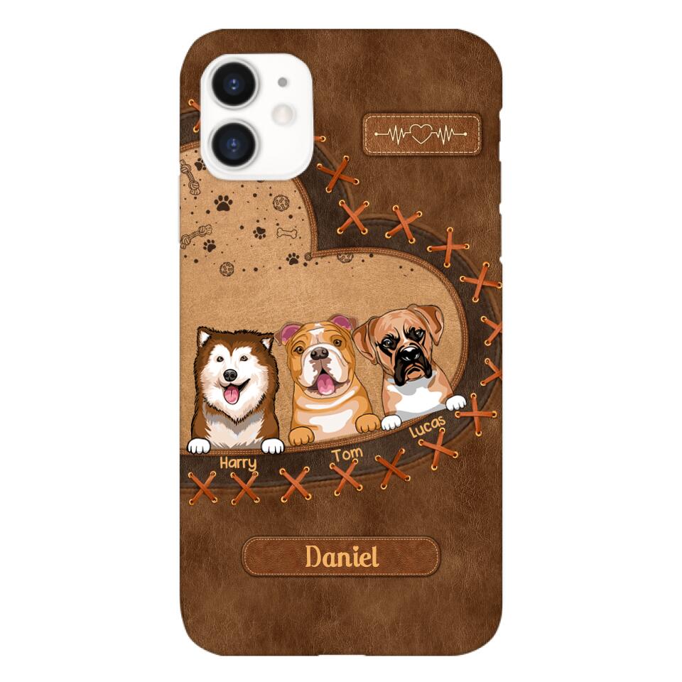 Personalized Dog Lover Phone Case Printed 22APR-DT28