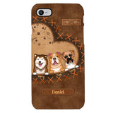 Personalized Dog Lover Phone Case Printed 22APR-DT28